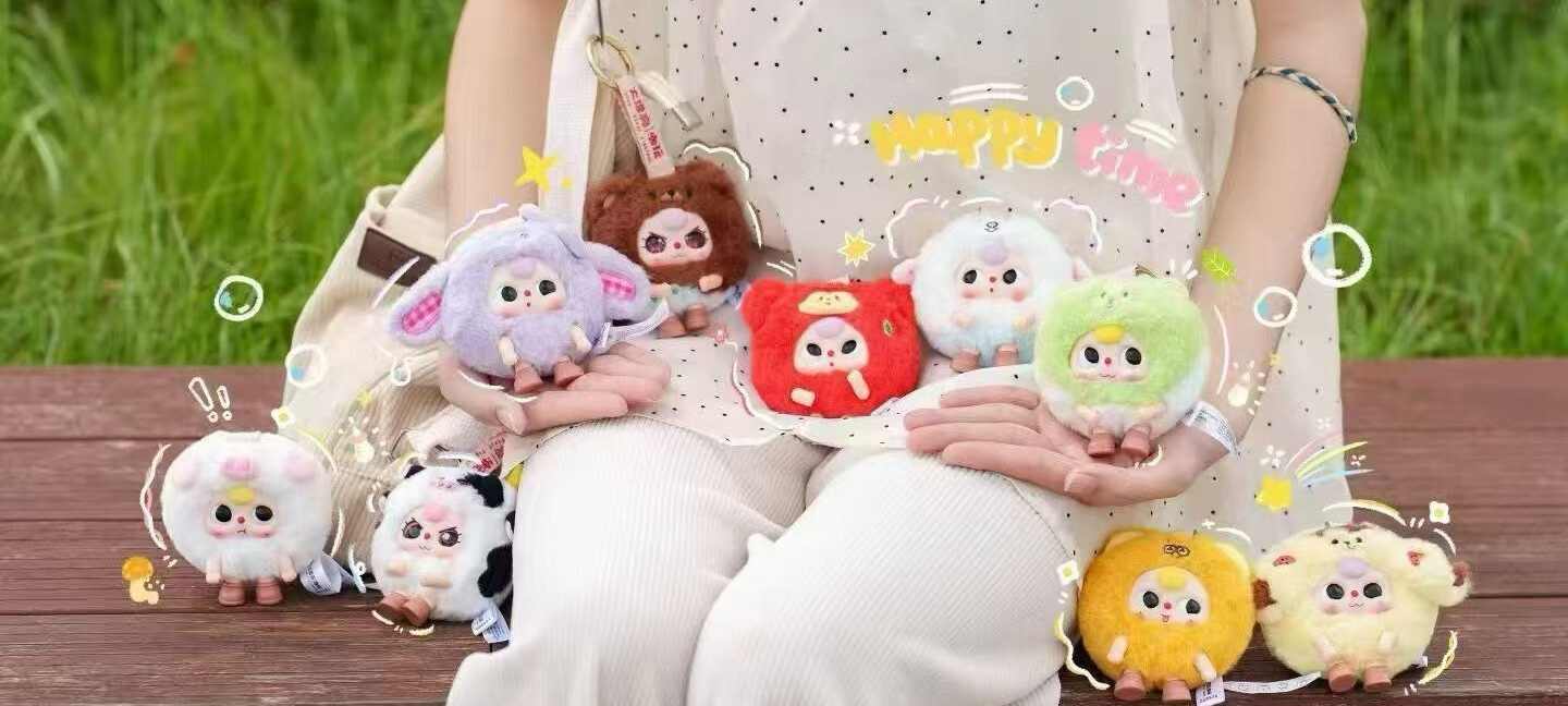 BabyThree - Round Beast Plush Blind Box