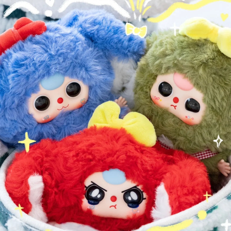 Baby Three-Macaron Cute Bunny V2 Plush Blind Box