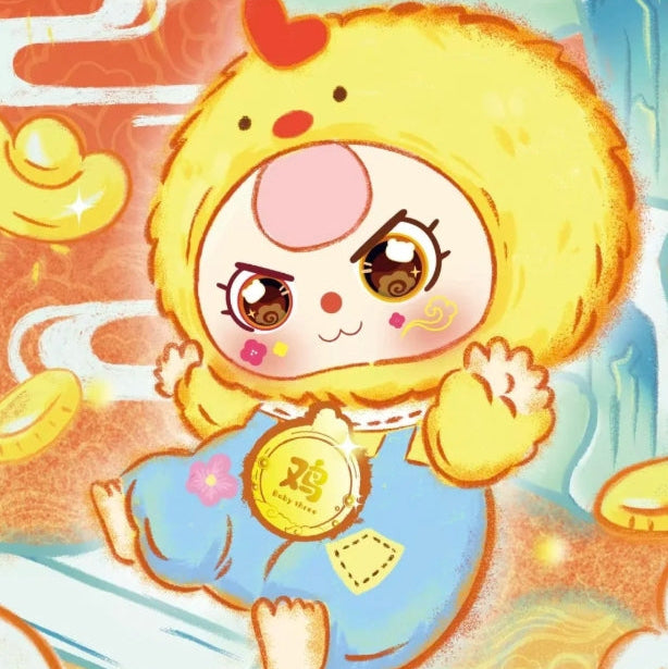 BabyThree-Twelve Zodiac V2 Plush Blind Box