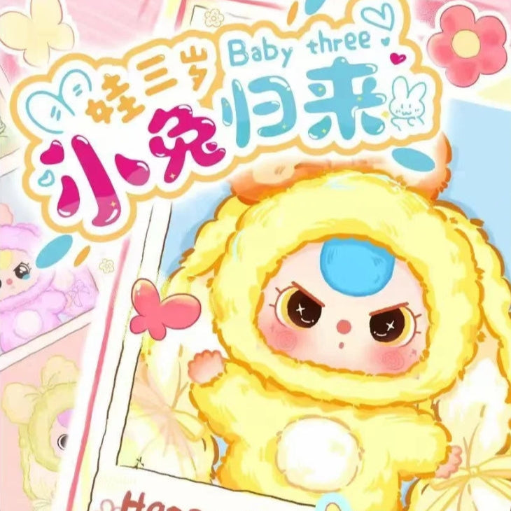 Baby Three-Bunny Return Series Plush Blind Box