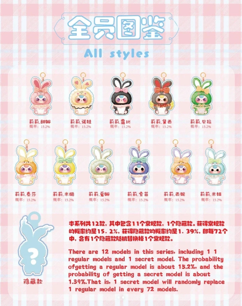 Baby Three Lily Rabbit Town V2 Series-V2 Plush Blind Box