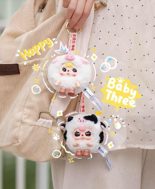 BabyThree - Round Beast Plush Blind Box