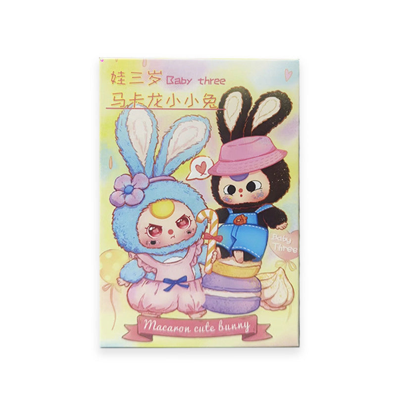 Baby Three Macaron Rabbit Series-V1 Plush Blind Box