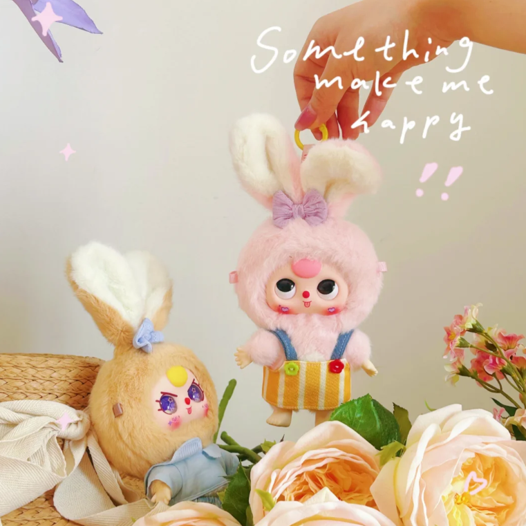Baby Three Macaron Rabbit Series-V1 Plush Blind Box